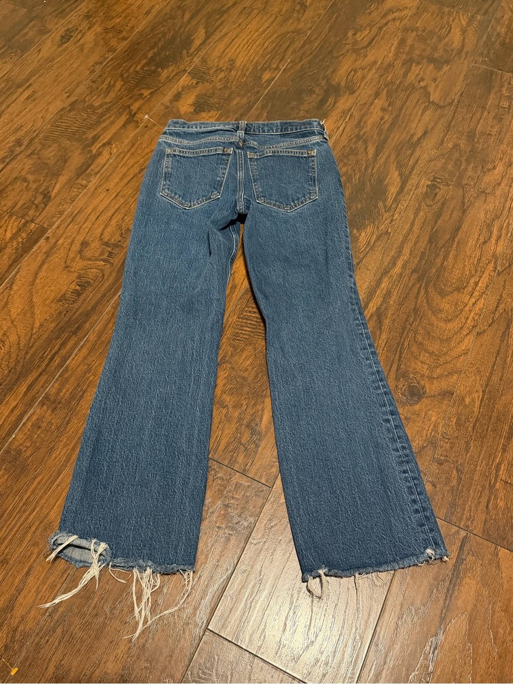Abercrombie and fitch women’s the cropped boot low rise jeans size 24” - Picture 2 of 3
